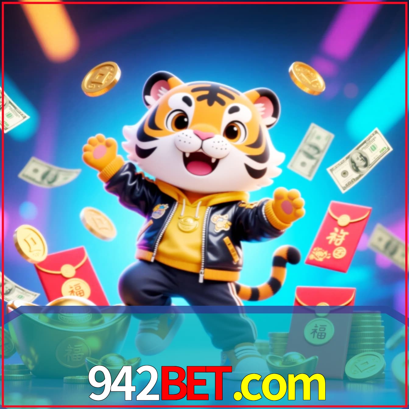 Slot machine 3D icon with number 7 and 1